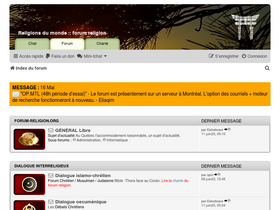 'forum-religion.org' screenshot