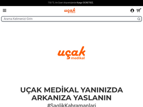 'ucakisgiyim.com' screenshot
