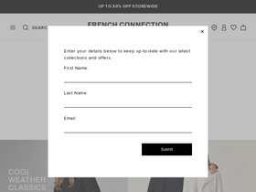 'frenchconnection.com.au' screenshot