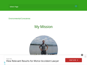 'environmental-conscience.com' screenshot