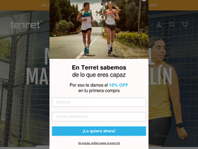 terret.co homepage screenshot