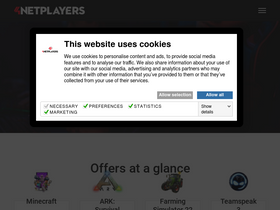 '4netplayers.com' screenshot
