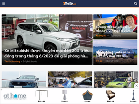 'tinxe.vn' screenshot