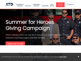 'atd-us.com' screenshot