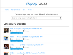 'ilkpop.net' screenshot