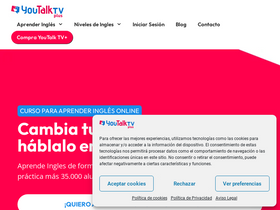 'youtalkonline.com' screenshot