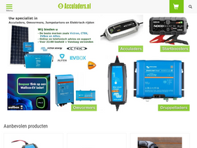 'acculaders.nl' screenshot