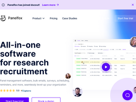 'panelfox.io' screenshot
