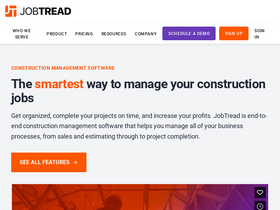 'jobtread.com' screenshot