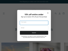 sharntayillustration.com homepage screenshot
