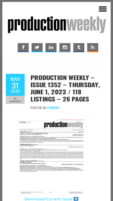 productionweekly.com