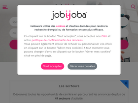 'jobijoba.com' screenshot