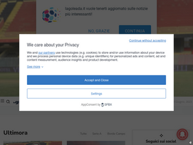 'lagoleada.it' screenshot