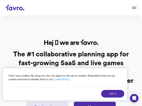 'favro.com' screenshot