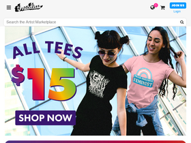 'carvelicecream.threadless.com' screenshot