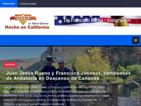 'hechoencalifornia1010.com' screenshot