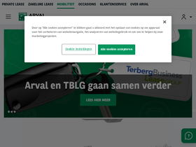 'arval.nl' screenshot