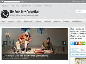 'freejazzblog.org' screenshot