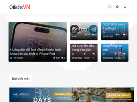 'codevn.net' screenshot