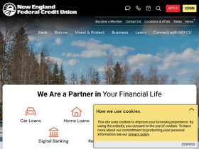 'nefcuonline.com' screenshot