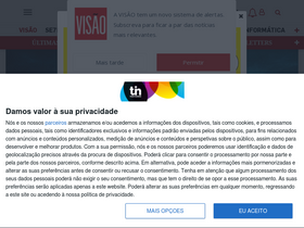 'visao.pt' screenshot