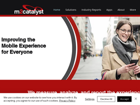 'm2catalyst.com' screenshot