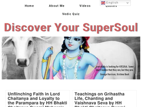 'discoverursupersoul.com' screenshot