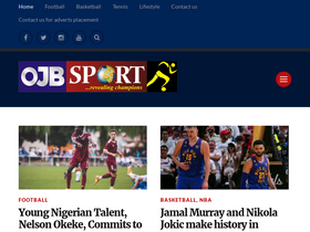 'ojbsport.com' screenshot