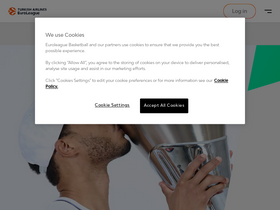 'euroleague.net' screenshot