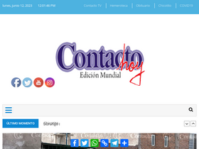 'contactohoy.com.mx' screenshot