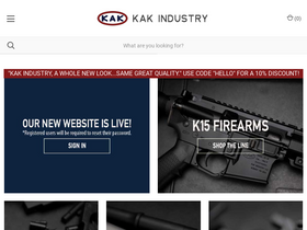 'kakindustry.com' screenshot
