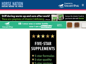 'horsenation.com' screenshot