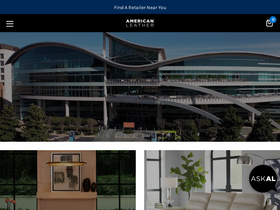 'americanleather.com' screenshot