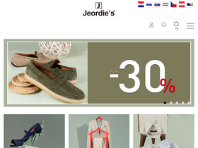'jeordiesmen.com' screenshot