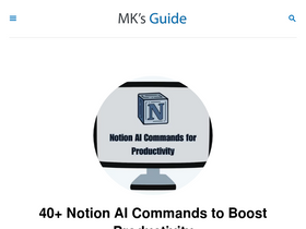 'mksguide.com' screenshot