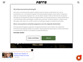 'parra.nu' screenshot