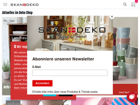 'skandeko.de' screenshot
