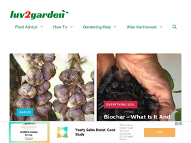 'luv2garden.com' screenshot