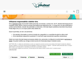 'intuitext.ro' screenshot