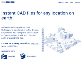 'cadmapper.com' screenshot