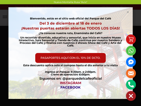 'parquedelcafe.co' screenshot