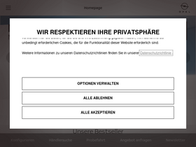 'connect.opel.de' screenshot