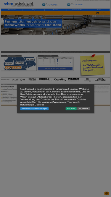 ehm-edelstahl.de