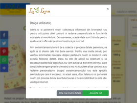 'lalena.ro' screenshot