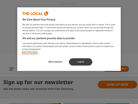 'thelocal.de' screenshot