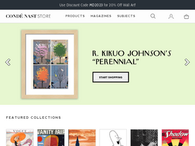 'condenaststore.com' screenshot