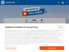 'unieuro.volagratis.com' screenshot