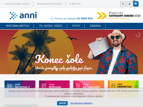 'anni.si' screenshot