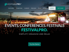 'festivalpro.com' screenshot