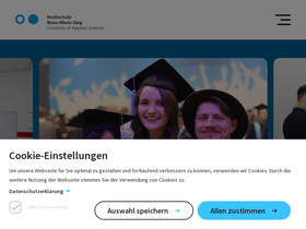 'h-brs.de' screenshot